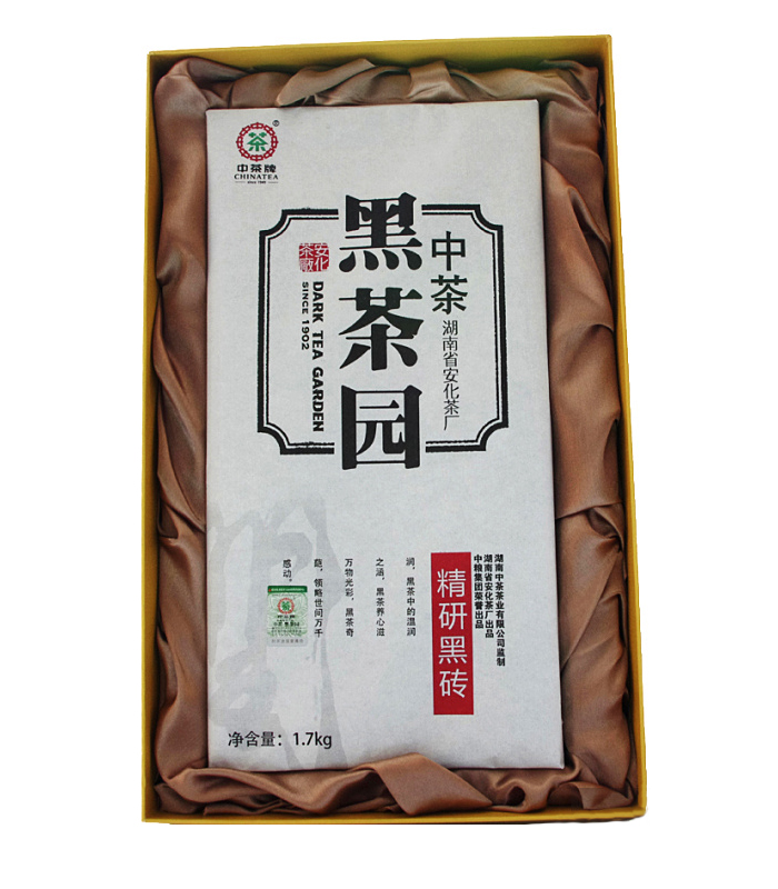 精研黑砖礼盒1700g(中茶2012)3