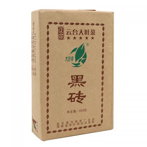 大叶爽黑砖茶400g(大叶爽2014)